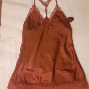 AvidLove Cooper Lace Satiny Strapy Nightie